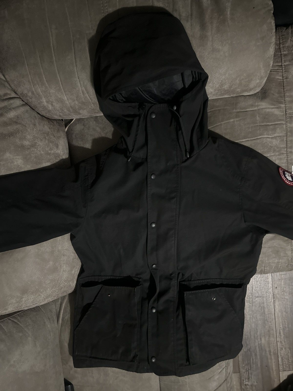 Essentials × Vintage Canada Goose Lockeport Jacket Men Size US M / EU 48-50 / 2 - 2 Thumbnail