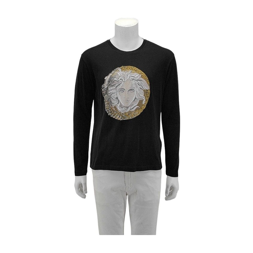 Versace Versace Medusa Head Long Sleeve Sweatshirt M Size US M / EU 48-50 / 2 - 1 Thumbnail