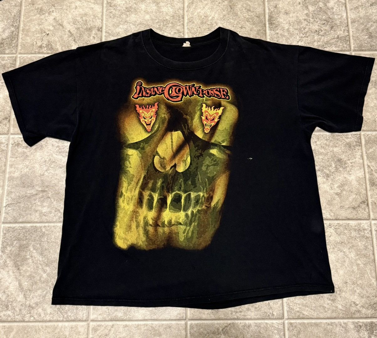 Band Tees × Vintage Rare Insane Clown Posse Thrashed T-Shirt Size US XL / EU 56 / 4 - 1 Thumbnail