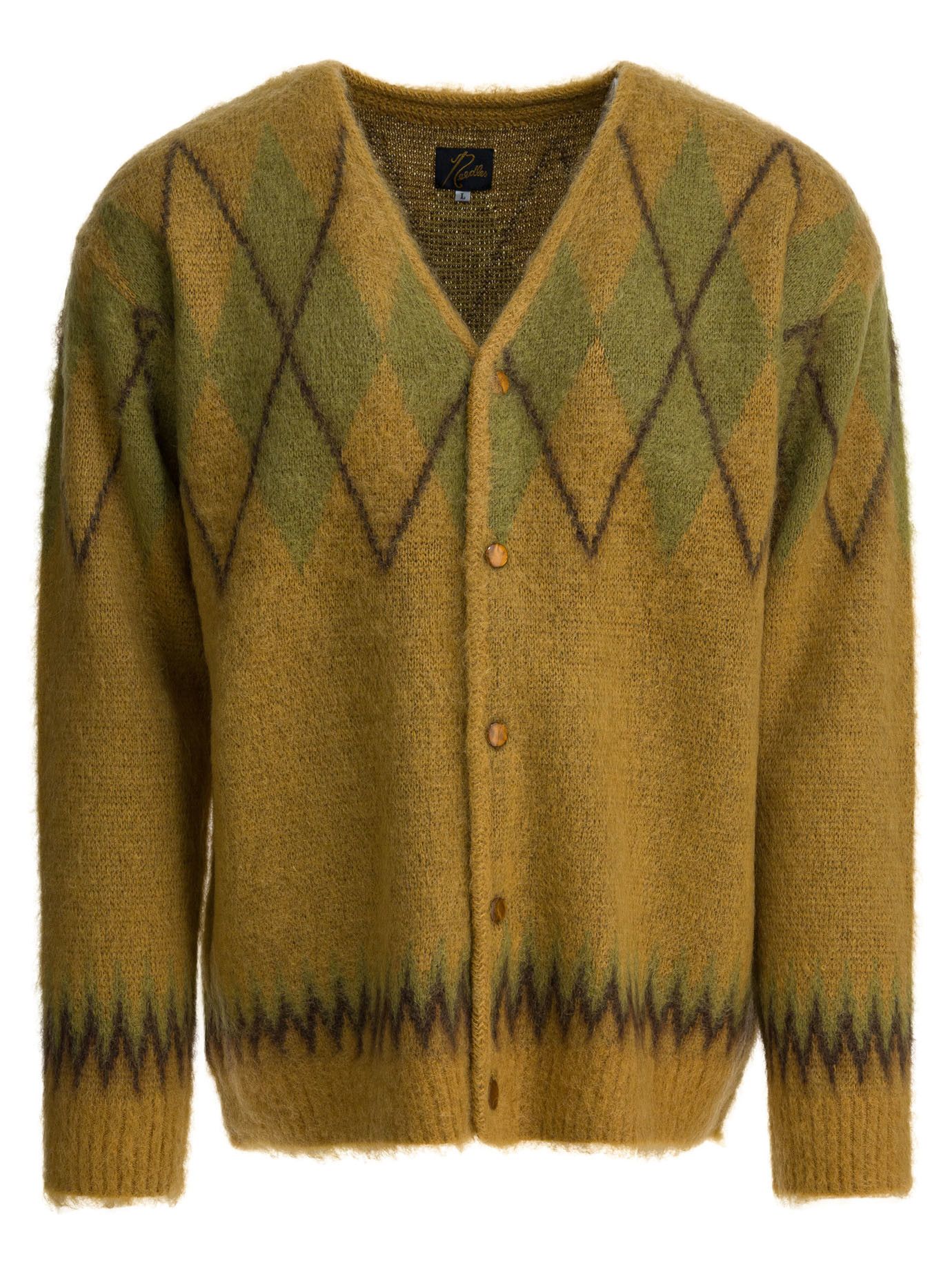 Needles Mohair Cardigan tag size M Men - USA Duties Paid
