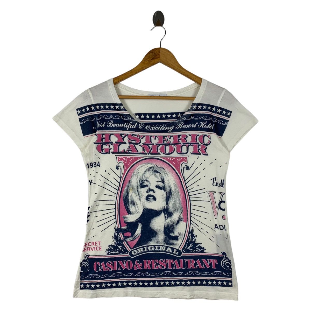 HYSTERIC GLAMOUR big women printed women tee