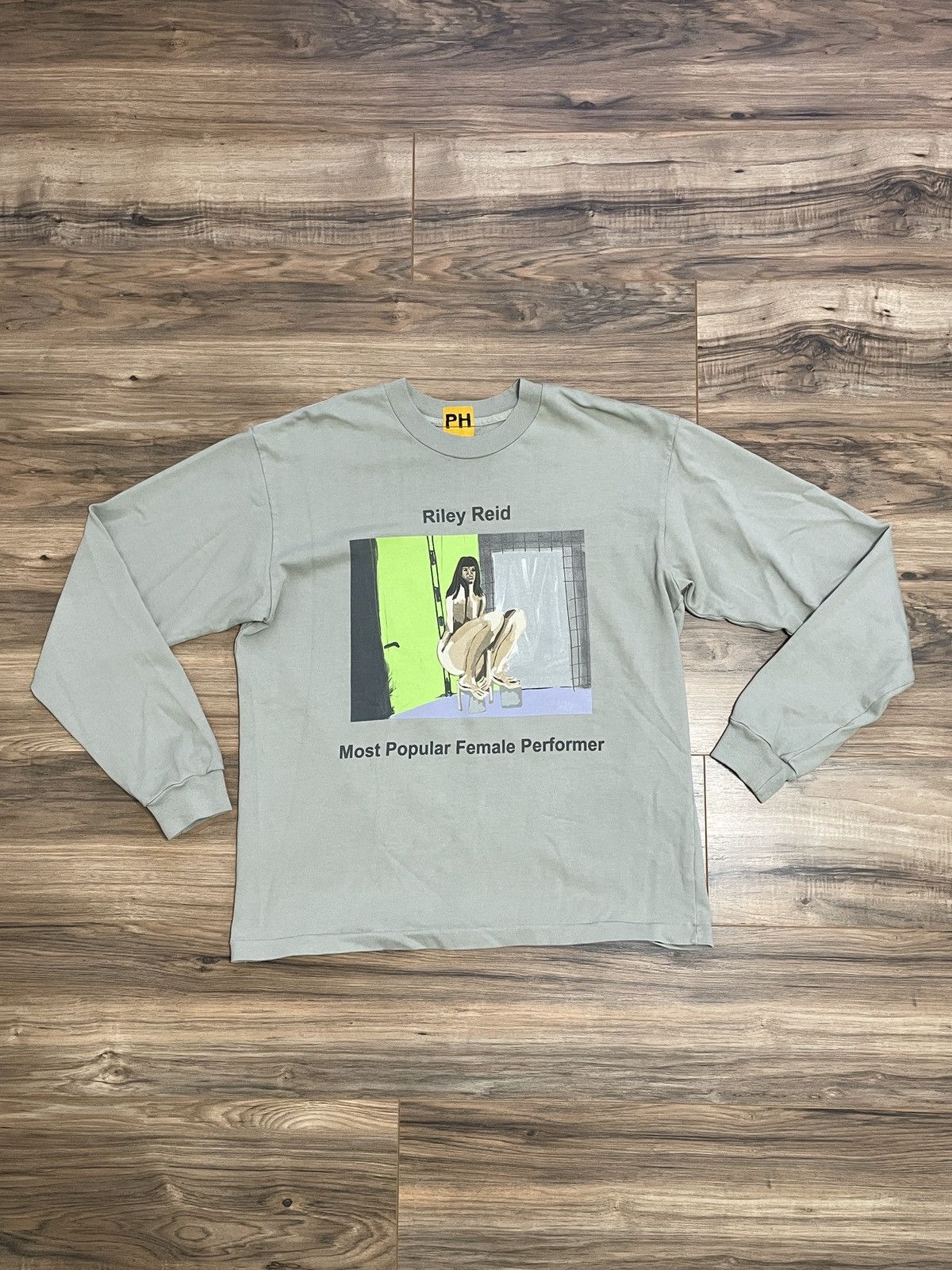 image of Yeezy X Pornhub Riley Reid Fw18 in Vapor, Men's (Size Medium)