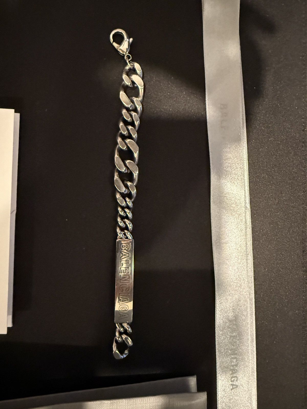 Balenciaga Balenciaga Plate Twist Bracelet Size ONE SIZE - 5 Thumbnail