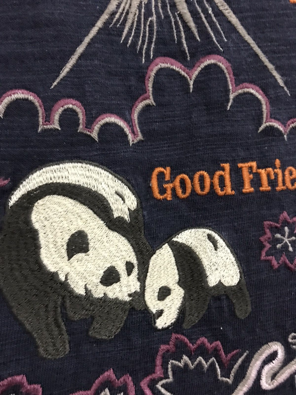 Japanese Brand Japanese Brand Peaceful Surrender Embroidery Design Size US M / EU 48-50 / 2 - 6 Thumbnail