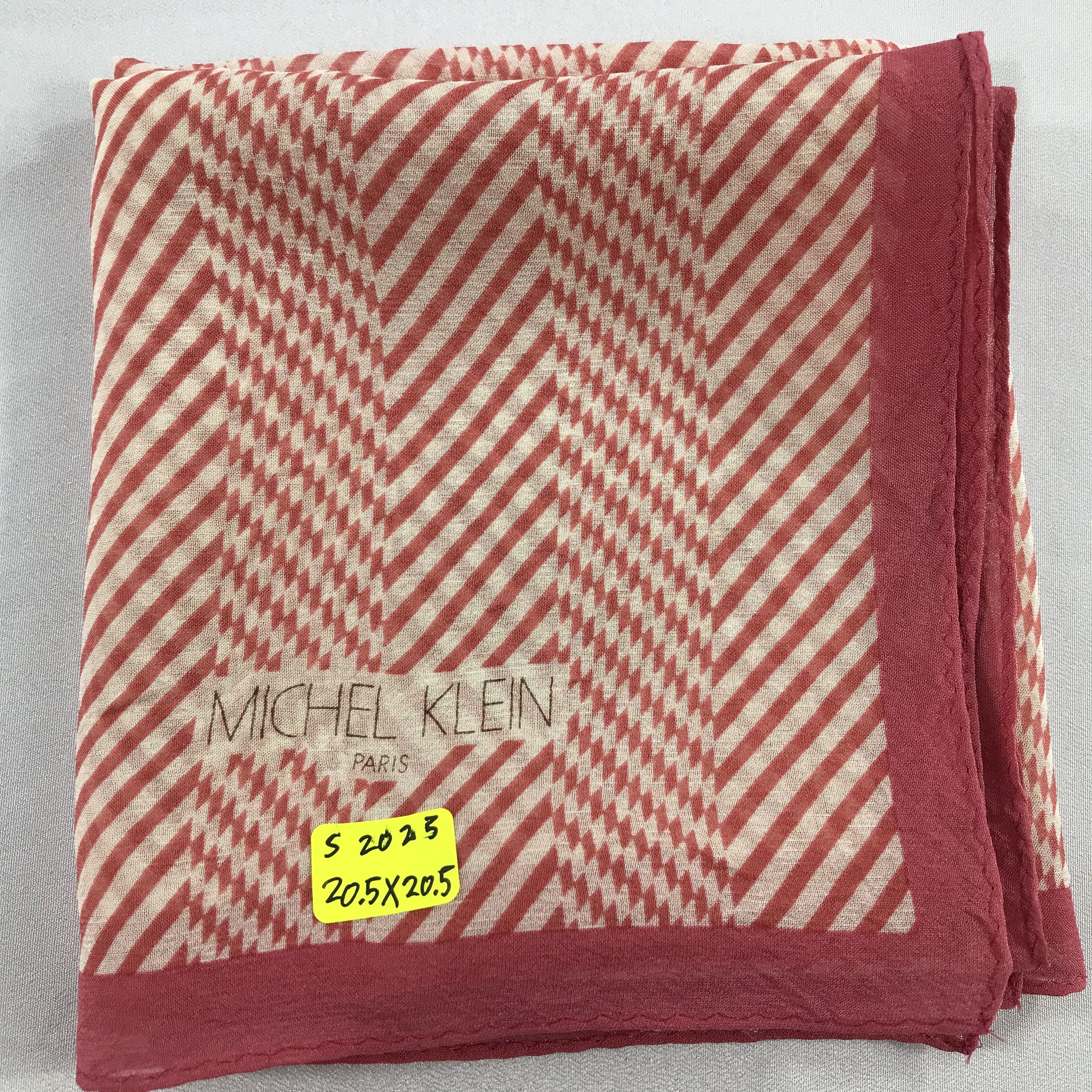 Michel Klein × Vintage Michel Klein Bandana / Handkerchief / Neckerchief - S2025 Size ONE SIZE - 5 Thumbnail