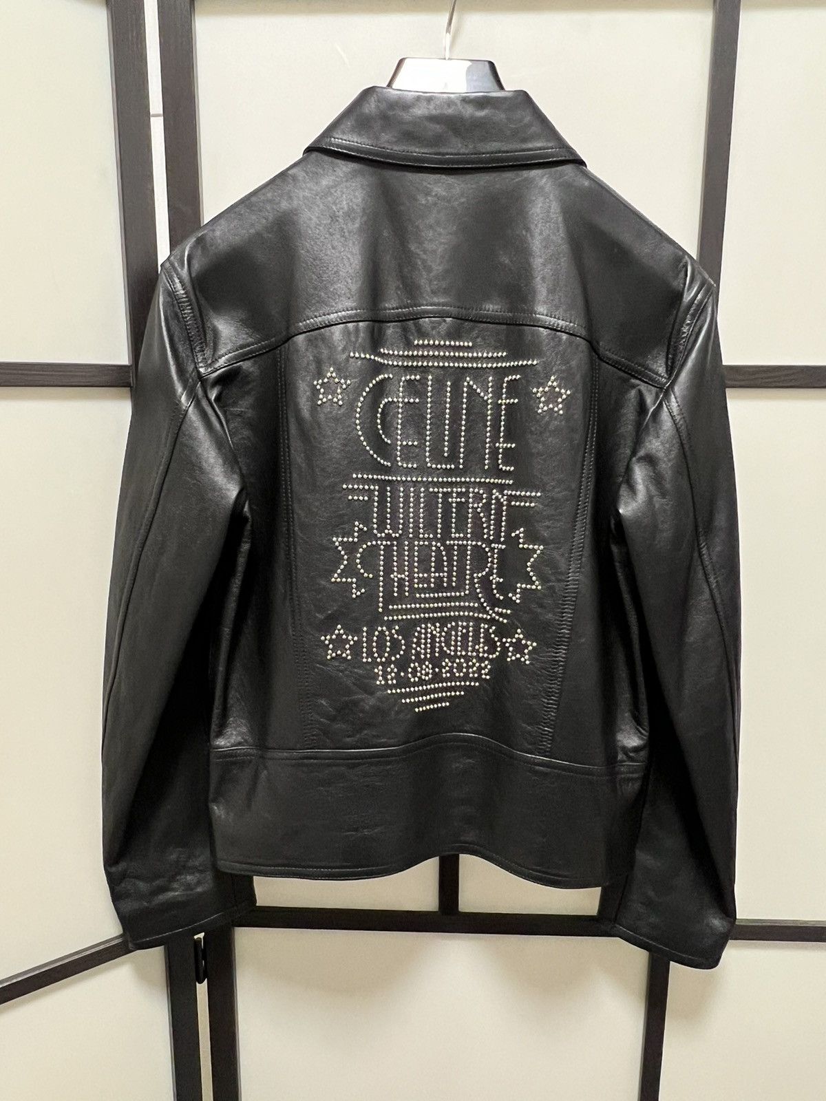 Celine LIMITED EDITION - FW23 Wiltern Lambskin Blouson Jacket 48 | Grailed