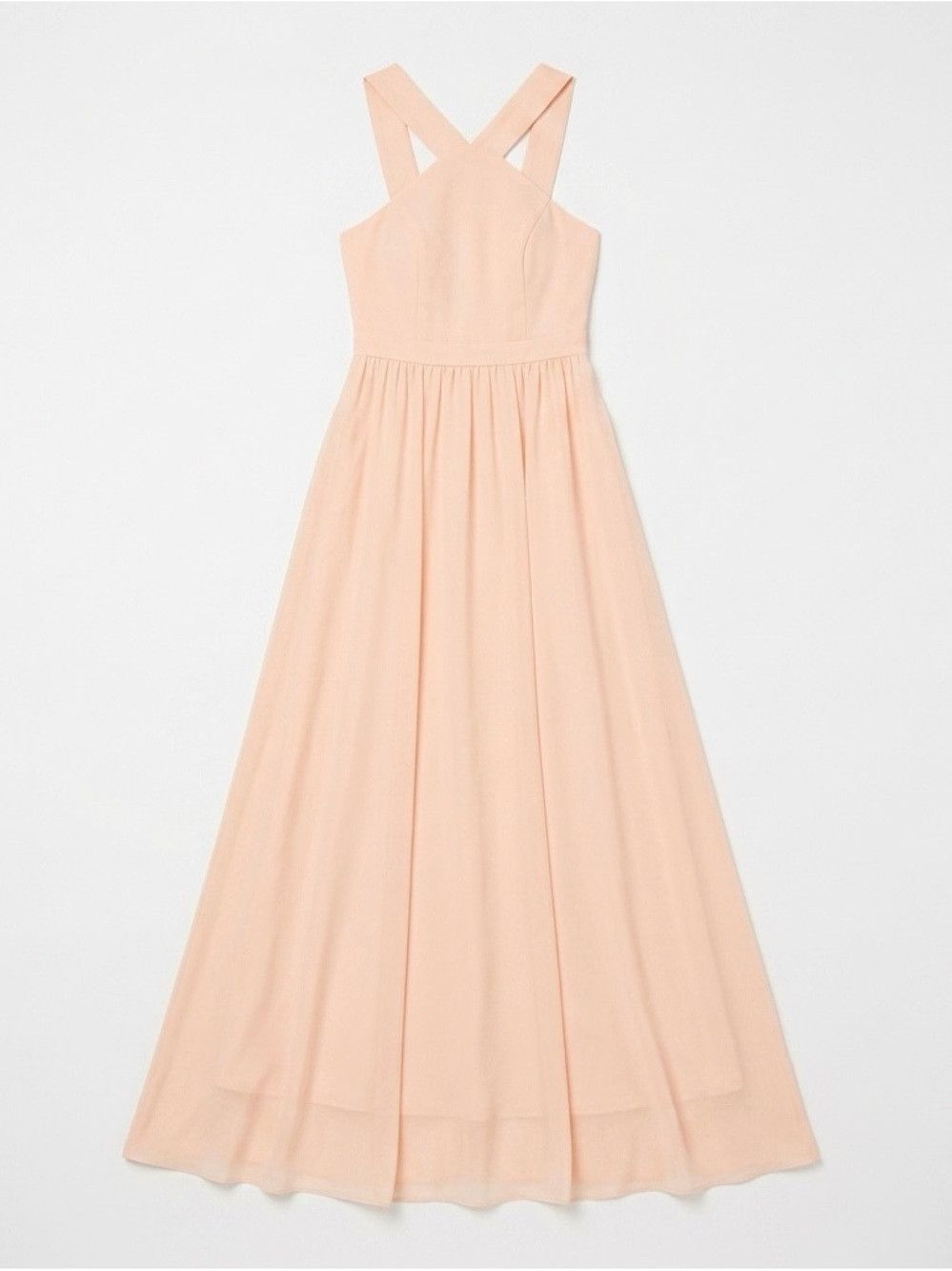 Lulus Air of Romance Peach Sleeveless Chiffon Maxi Dress Size XS Size XS / US 0-2 / IT 36-38 - 4 Thumbnail