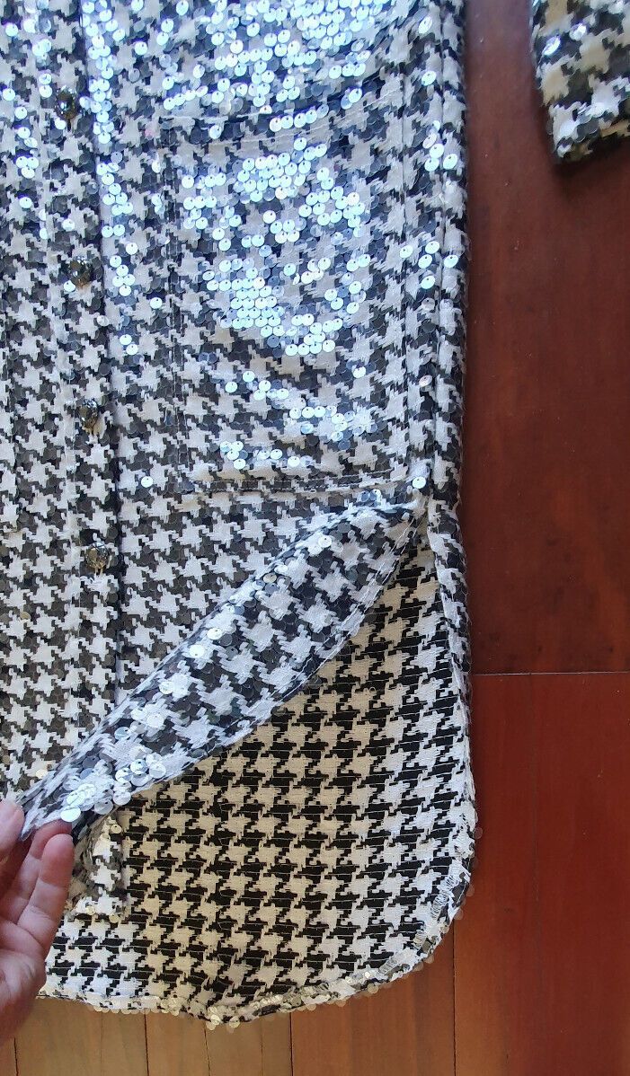 Zara LIMITED EDITION Zara Houndstooth Overshirt, Sze M Size M / US 6-8 / IT 42-44 - 10 Thumbnail