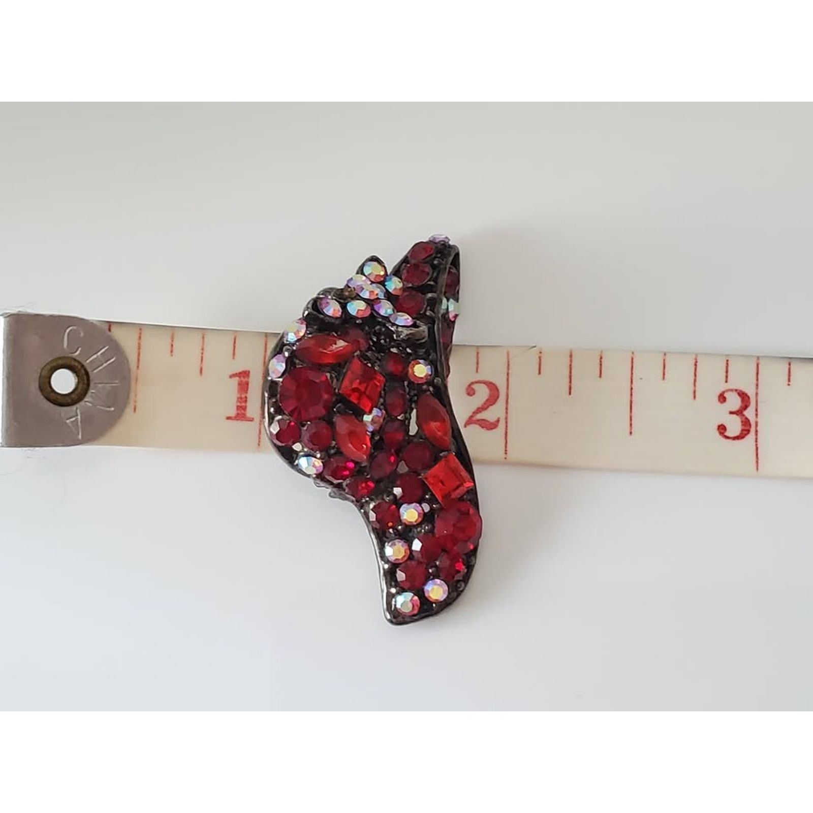 Other Vintage Red Hat Society Brooch Pin Size ONE SIZE - 5 Thumbnail