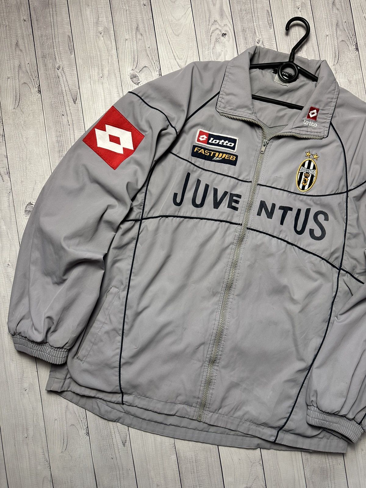 Lotto Sport × Vintage Vintage lotto Juventus soccer track jacket size XXL Size US XXL / EU 58 / 5 - 3 Thumbnail