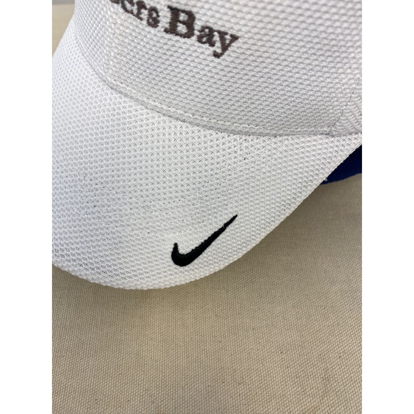 Nike VINTAGE Nike Performance Flex Hat Chambers Bay M/L White / 224 Baseball Cap Men Adjustable White Nike Swoosh 90s Sports Size ONE SIZE - 2 Thumbnail