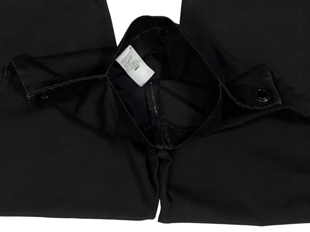 Maison Margiela Maison Margiela Black Baggy Wide Leg Jeans Size 26" / US 2 / IT 38 - 18 Thumbnail