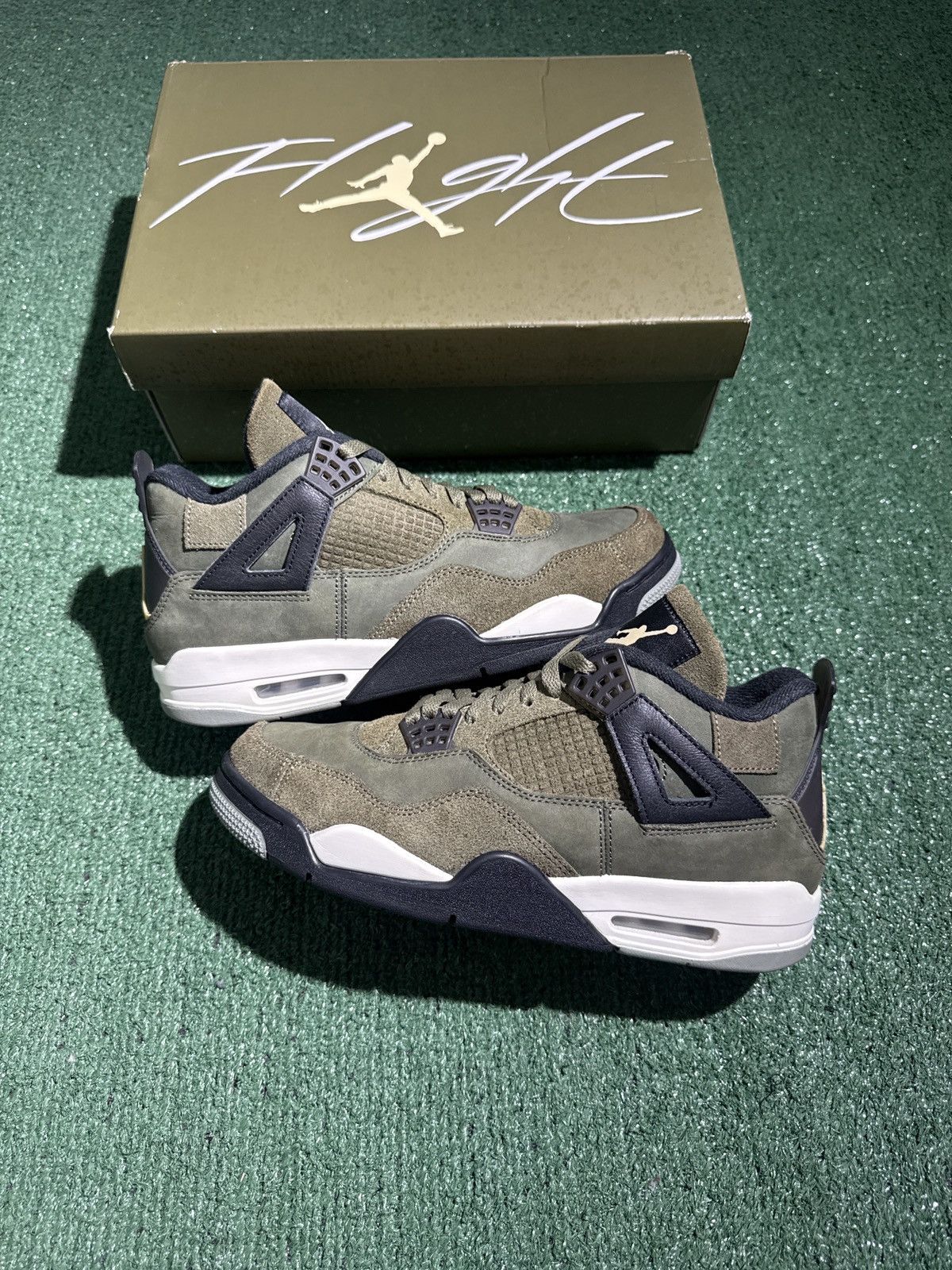 Jordan Brand Jordan 4 craft medium olive Size US 9 / EU 42 - 1 Thumbnail