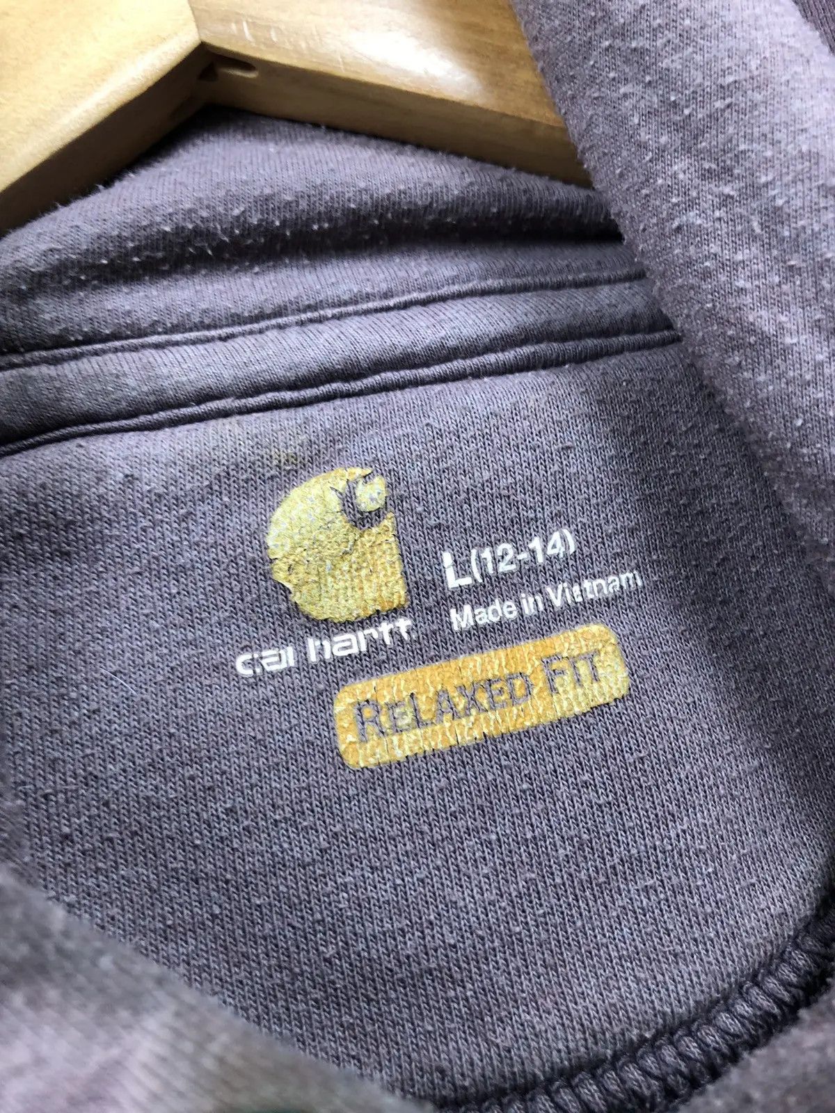 Carhartt CARHARTT Workwear Streetwear Vintage Mini Logo Hoodie Size US L / EU 52-54 / 3 - 7 Thumbnail