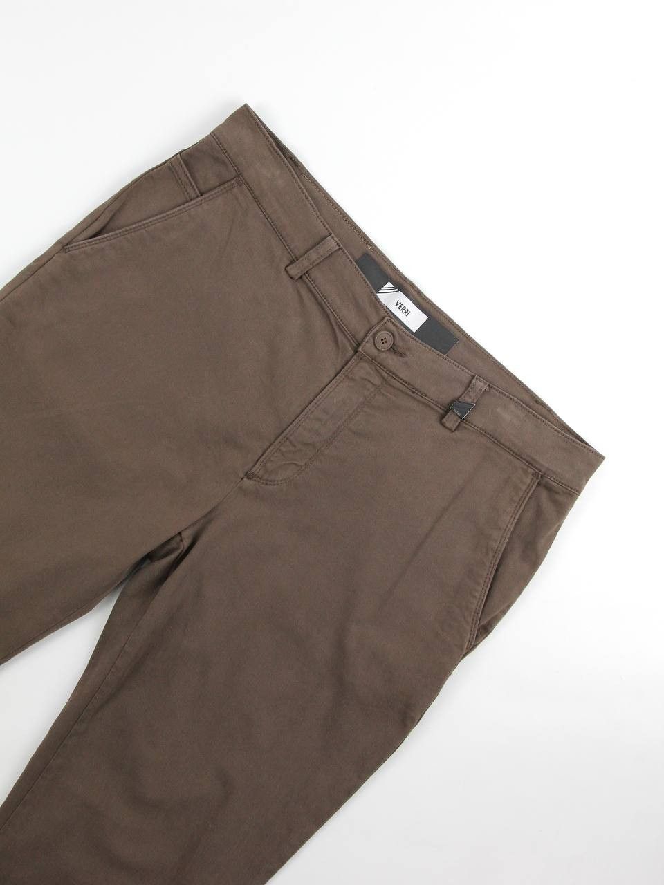 VERRI VERRI Knitted brown chinos Size US 36 / EU 52 - 3 Thumbnail