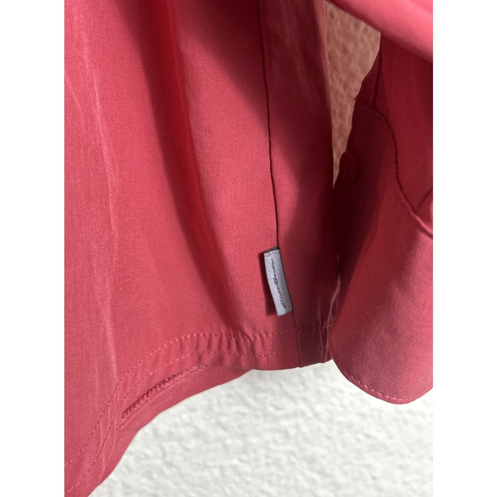 Eddie Bauer VINTAGE Eddie Bauer Women's Departure 2.0 Long-Sleeve Shirt Pink Large Women’s Shirt Button-Up Women Womens Large Pink Shirt 1586163 Size L / US 10 / IT 46 - 6 Thumbnail