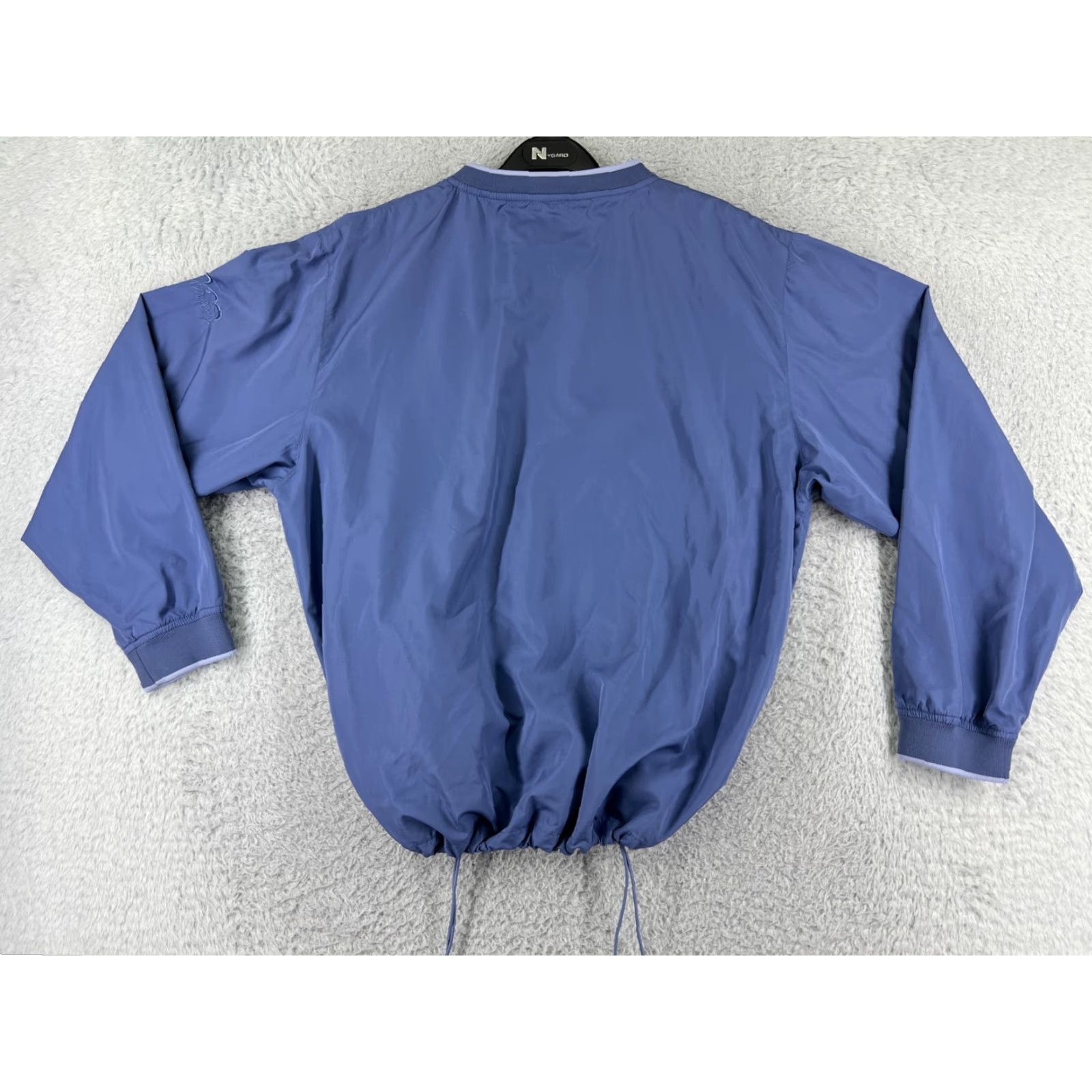 Vintage Cabelas's Sweater Womens Extra Large Blue V-Neck Long Sleeve 100% Polyester Size XL / US 12-14 / IT 48-50 - 2 Thumbnail