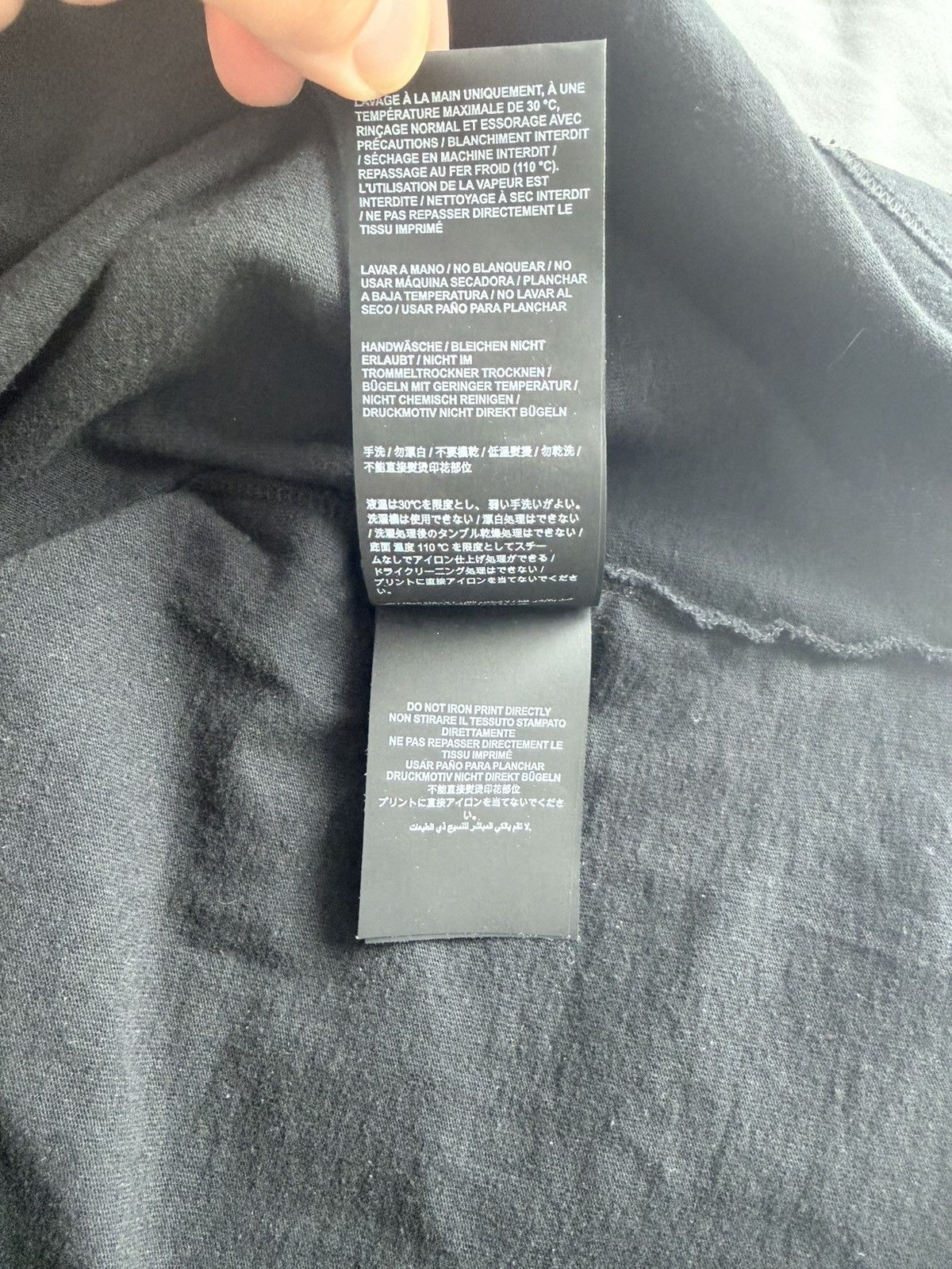 Palm Angels Palm Angels Black T Shirt All Over Print XL Size US XL / EU 56 / 4 - 9 Thumbnail