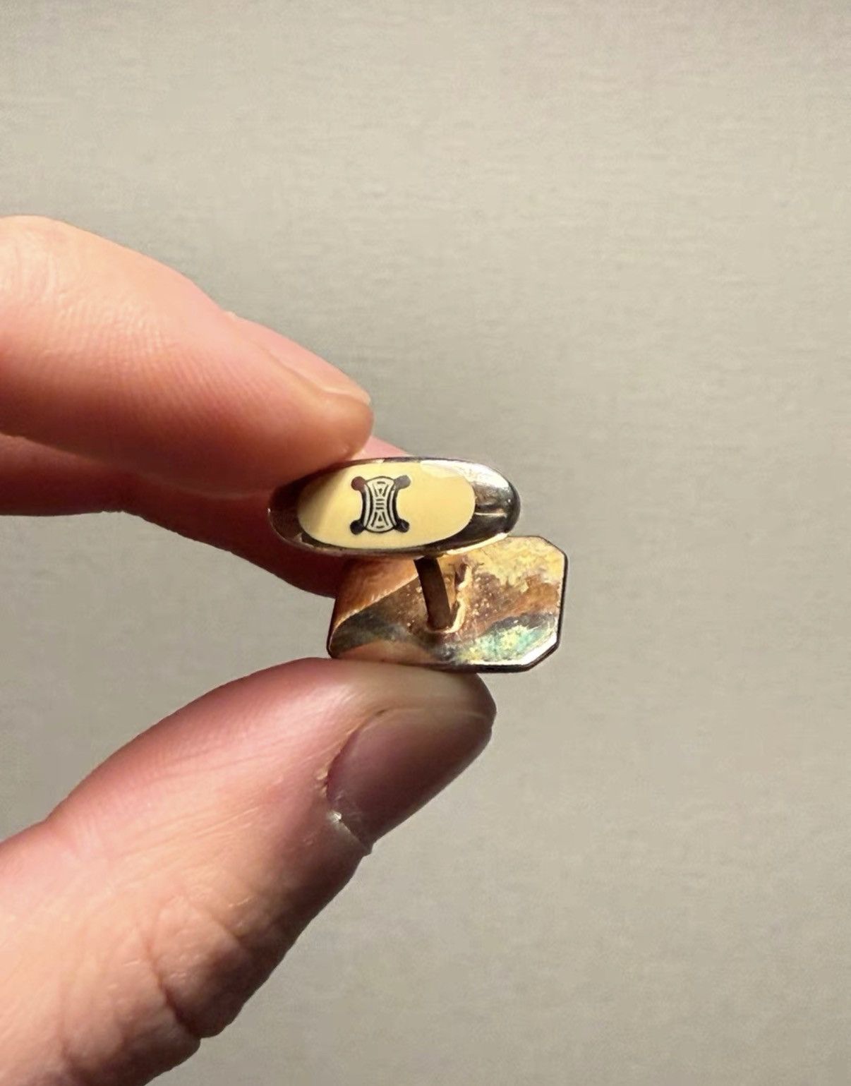 Celine Celine Vintage Carriage Shirt Cufflinks K24 Size ONE SIZE - 4 Thumbnail