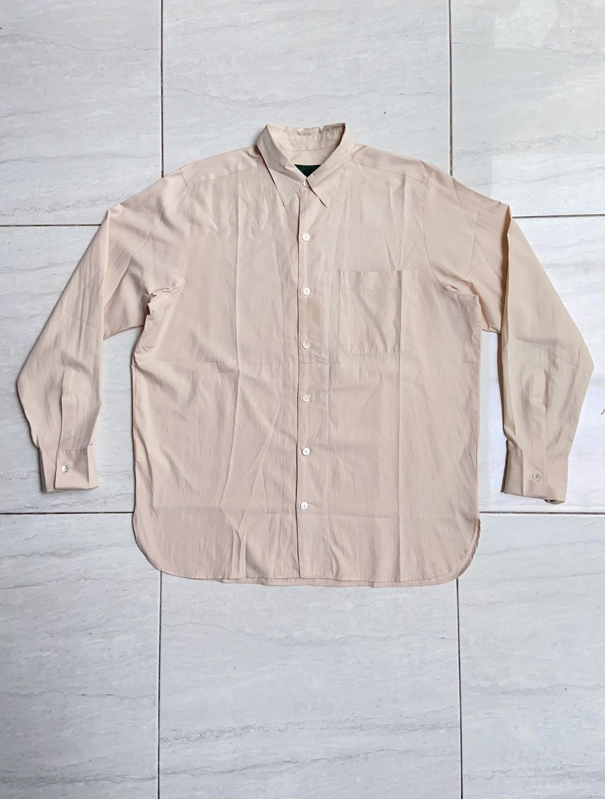 image of Jean Paul Gaultier Junior Gaultier Shirt in Cream, Men's (Size Large)