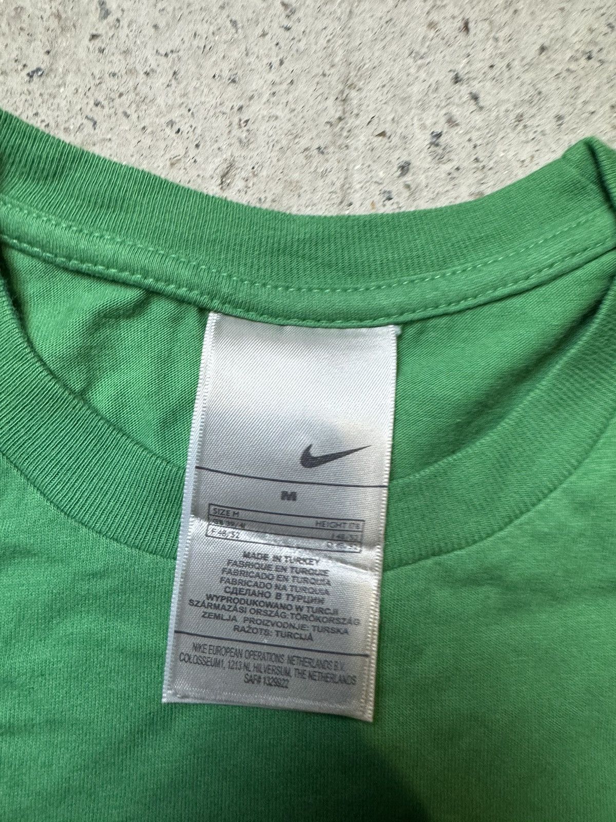 Nike × Vintage Vintage Y2K Nike U.S Patent Swoosh Logo 90s t Shirt Size US M / EU 48-50 / 2 - 6 Thumbnail
