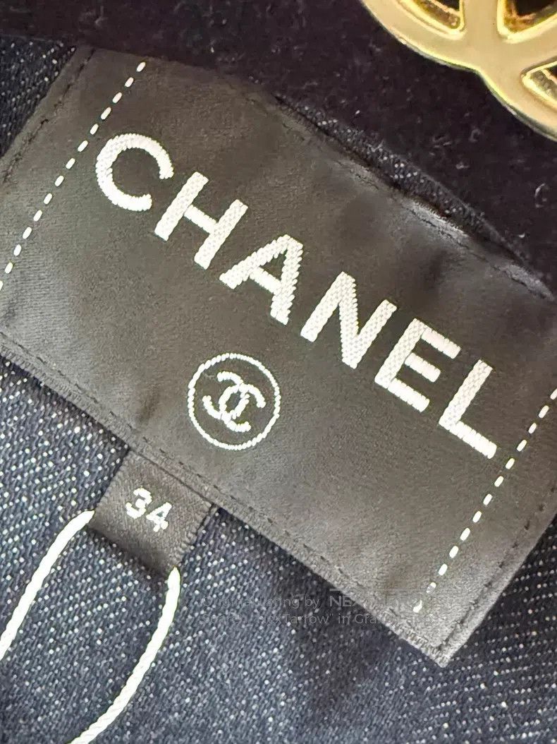 Chanel Chanel Four-pocket vintage denim vest jacket Size XXS / US 00 / IT 34 - 5 Thumbnail