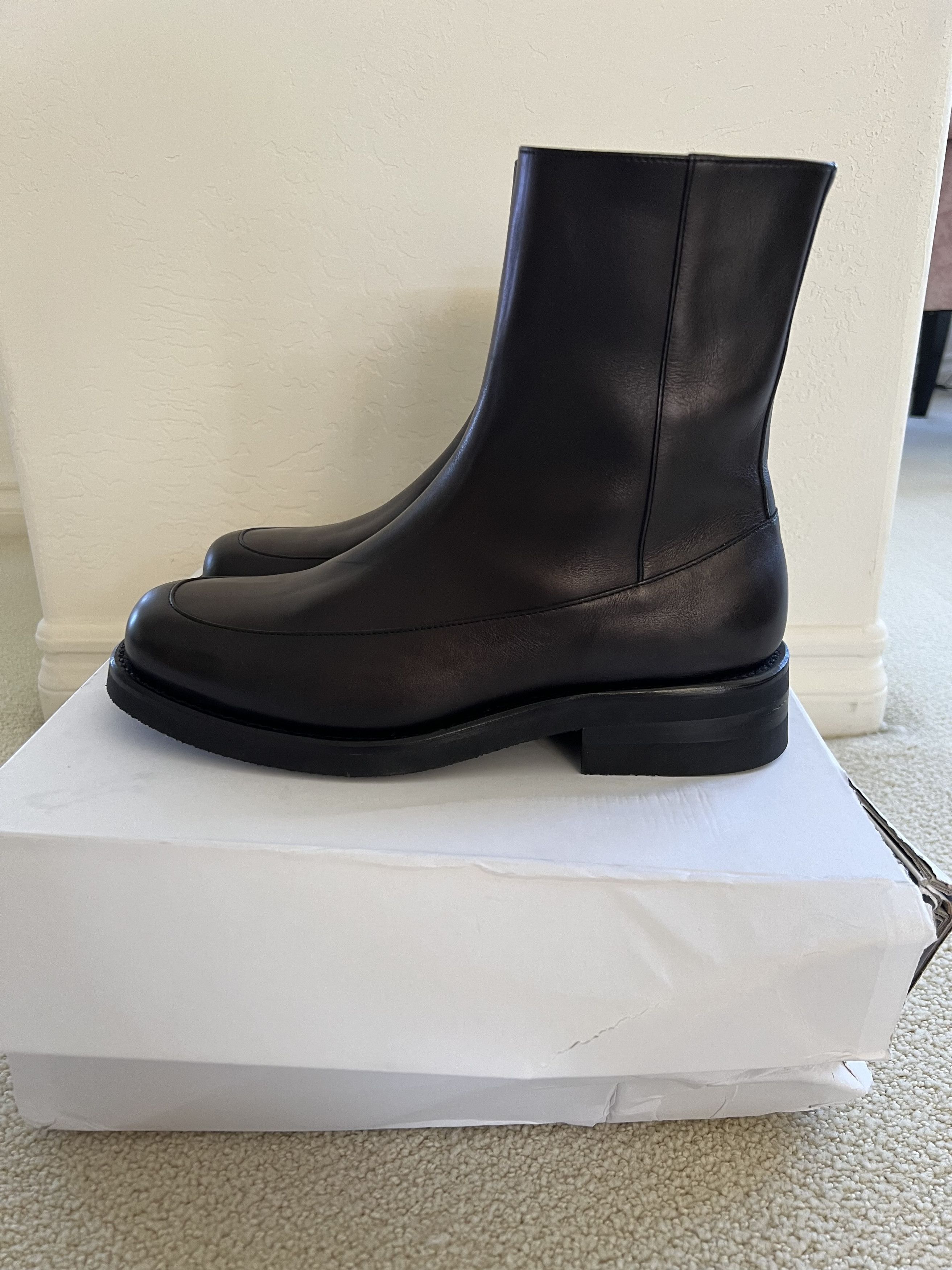 3sixteen 3sixteen Square Toe Side Zip Boots | Grailed