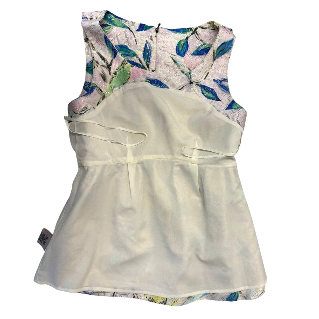 Anthropologie Leifsdottir Anthropologie Metallic Brocade Babydoll Top Sz 2 Size XS / US 0-2 / IT 36-38 - 9 Thumbnail