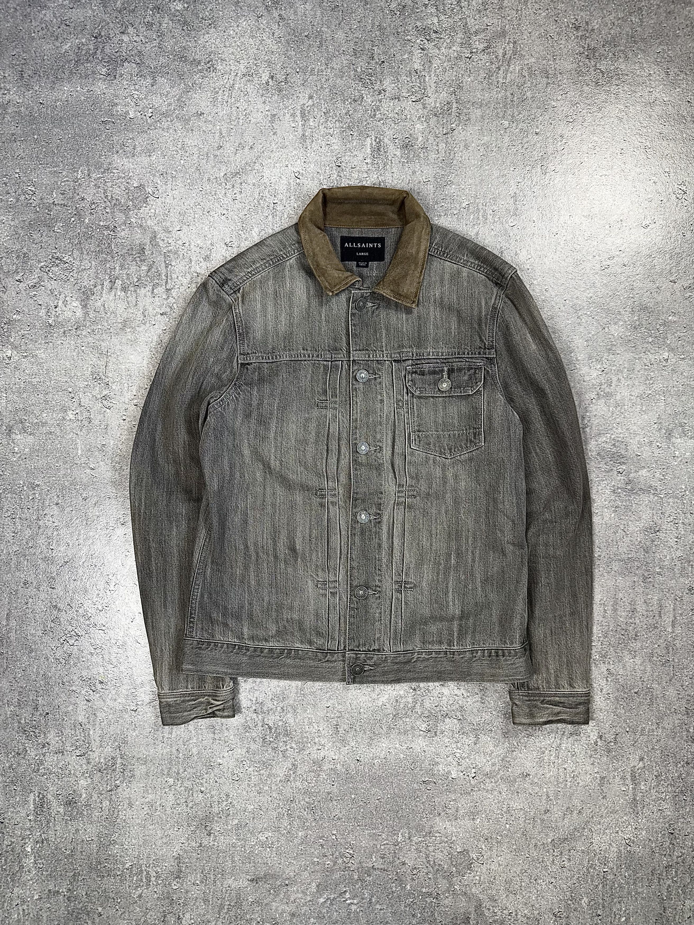 Allsaints Allsaints vintage avant garde archive fashion jacket boxy Size US L / EU 52-54 / 3 - 1 Thumbnail