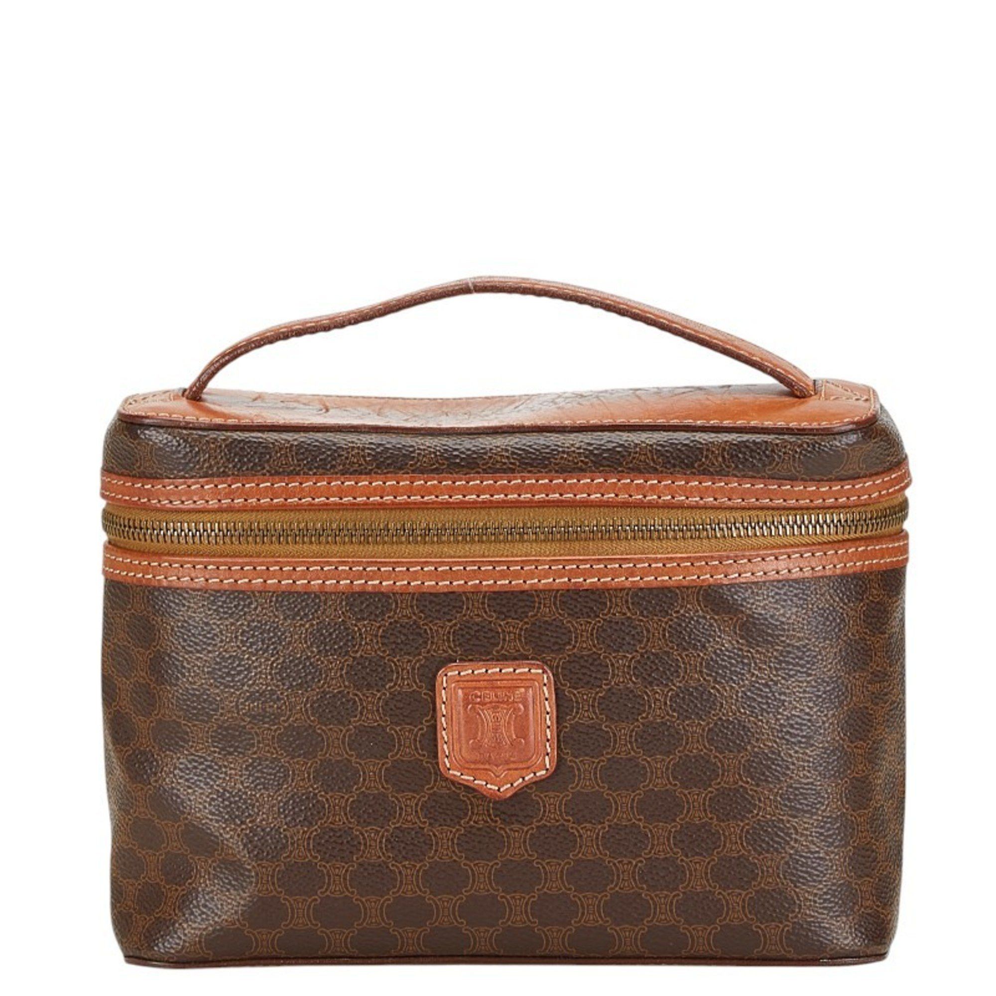 Leather Celine Macadam Vanity Bag Celine Macadam Vanity Bag