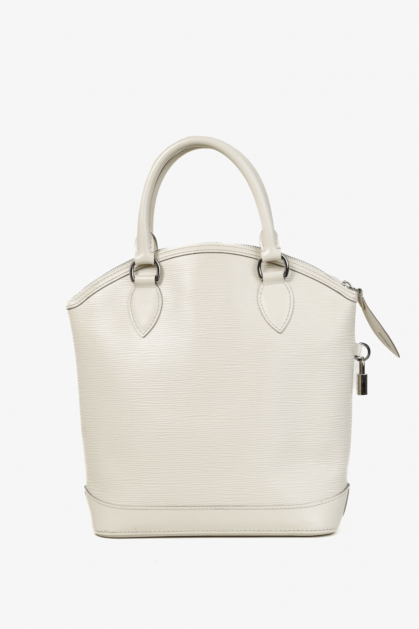 Louis Vuitton Louis Vuitton Vintage White Epi Lockit Bag Size ONE SIZE - 4 Thumbnail