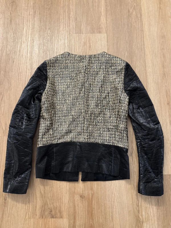 Sandro Sandro Paris Tweed Vedette Metallic Jacket Pattern S new Size S / US 4 / IT 40 - 2 Thumbnail