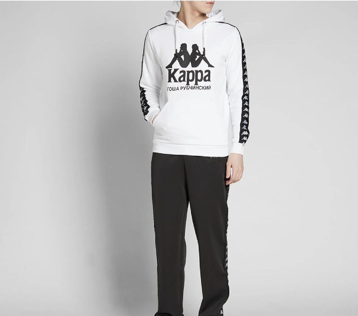 Gosha Rubchinskiy × Kappa GOSHA RUBCHINSKIY X KAPPA LOGO HOODY Size US M / EU 48-50 / 2 - 2 Thumbnail