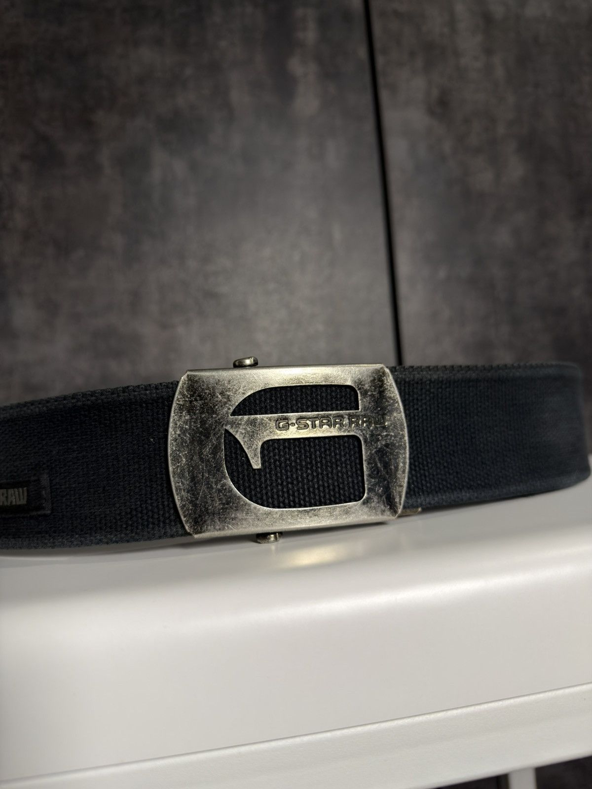 G-Star Sick Vintage G Star Metal Buckle Belt Y2K ERD Japanese 424 Size ONE SIZE - 6 Thumbnail