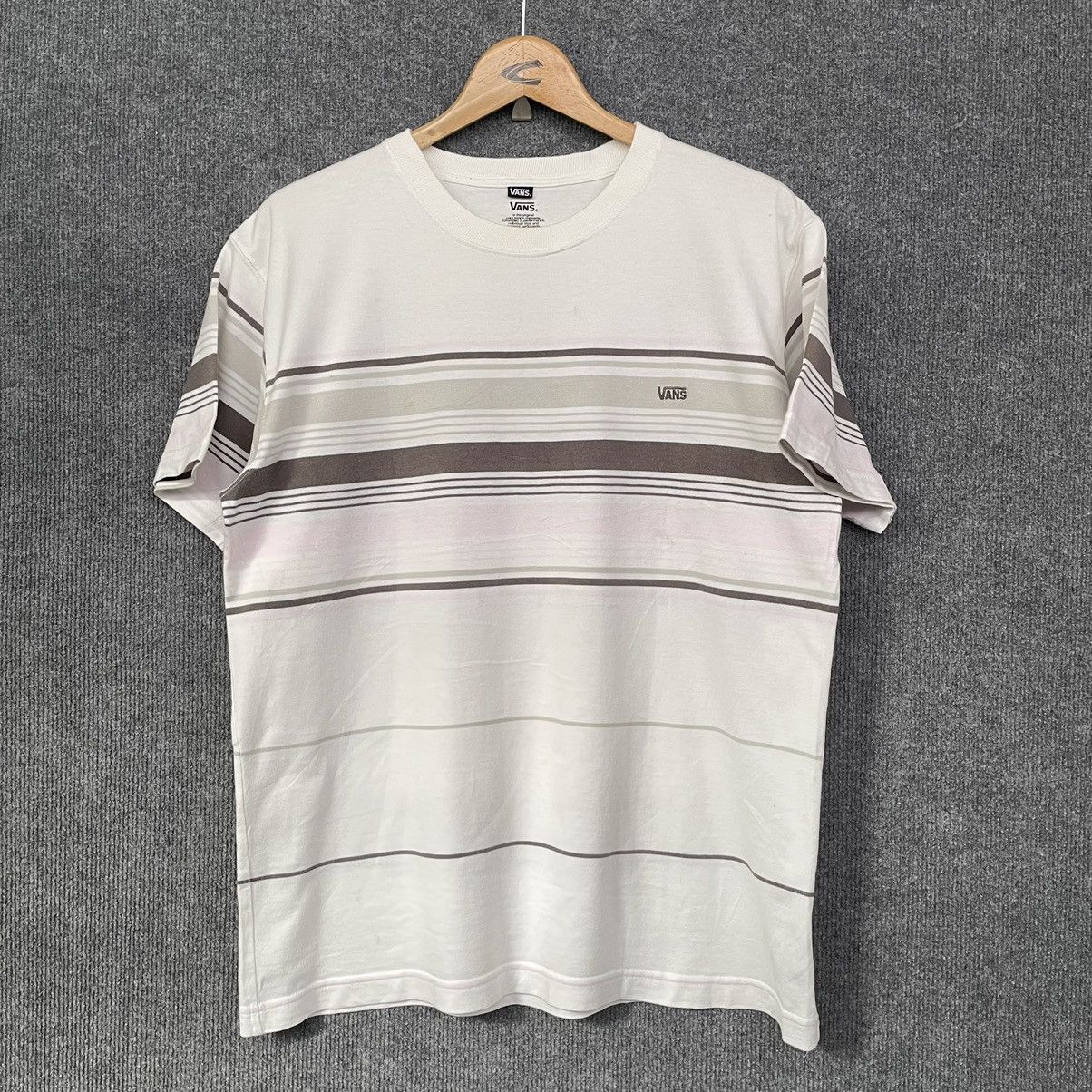 Vans × Vintage Vintage Y2K Vans Stripes T Shirt Size US L / EU 52-54 / 3 - 1 Thumbnail