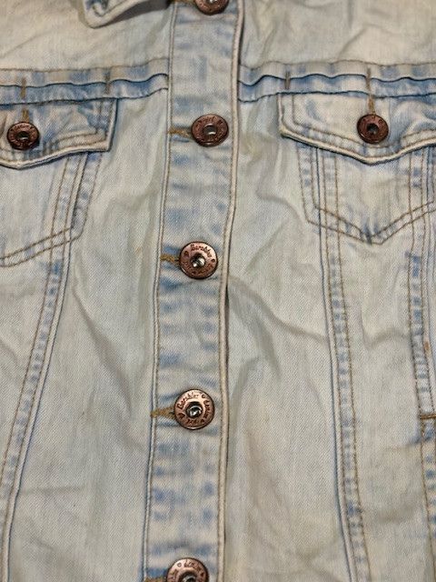 Vintage 🔥 Denim Jacket – Large – Pre-Loved 🔥 Size L / US 10 / IT 46 - 4 Thumbnail
