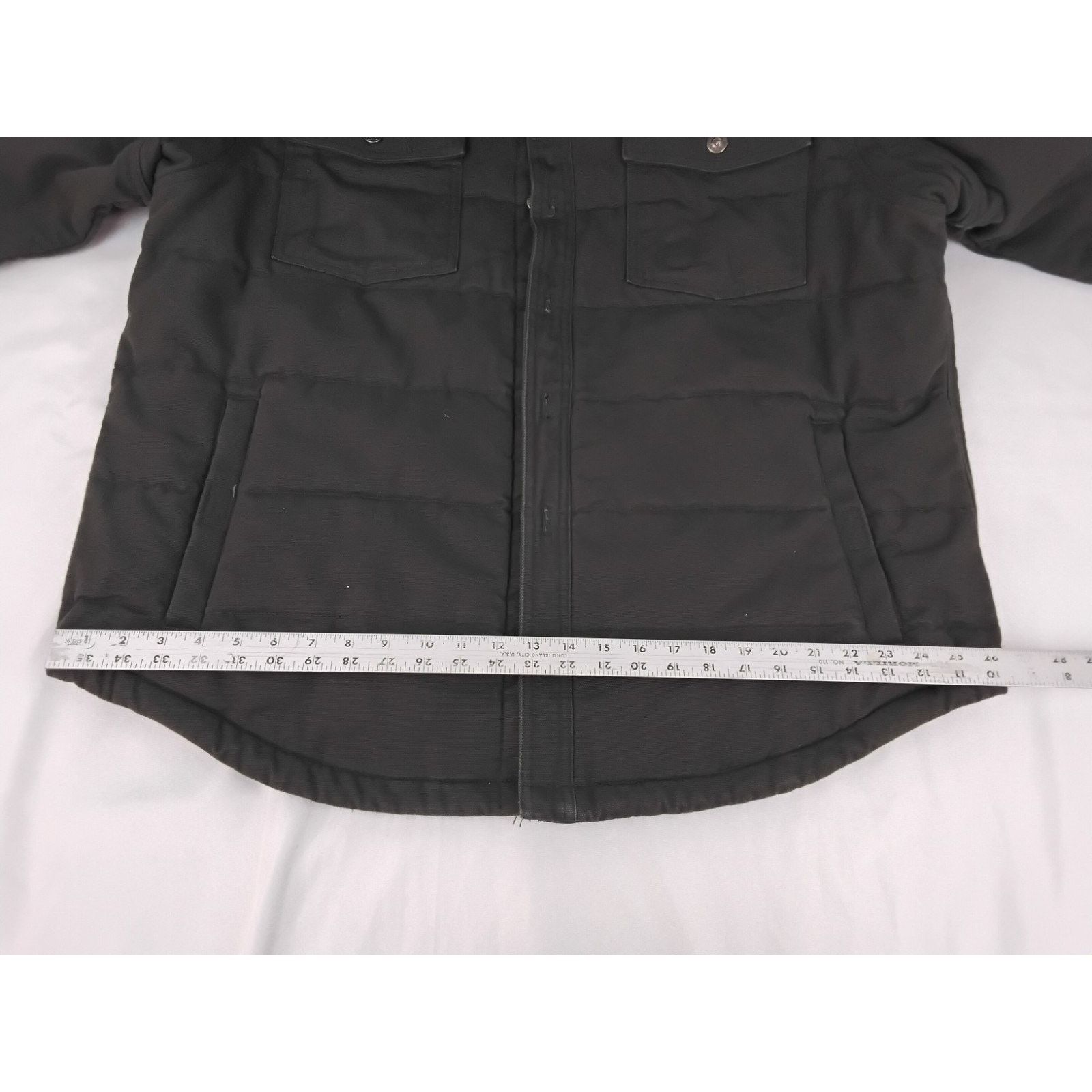 Duluth Trading Company Duluth Trading Co. Canvas Jacket Men's XL Green Lined Size US XL / EU 56 / 4 - 6 Thumbnail