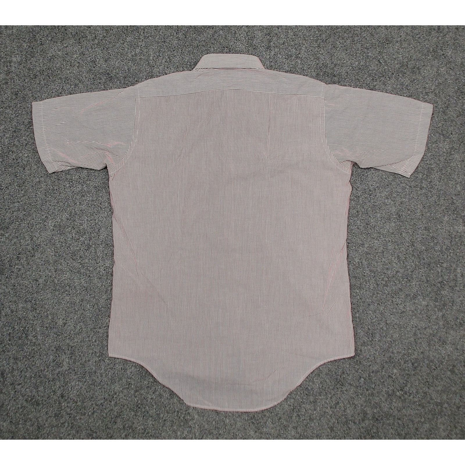 Arrow 80s Arrow Bradstreet Micro Stripe Oversized Shirt L USA Made Size US L / EU 52-54 / 3 - 4 Thumbnail