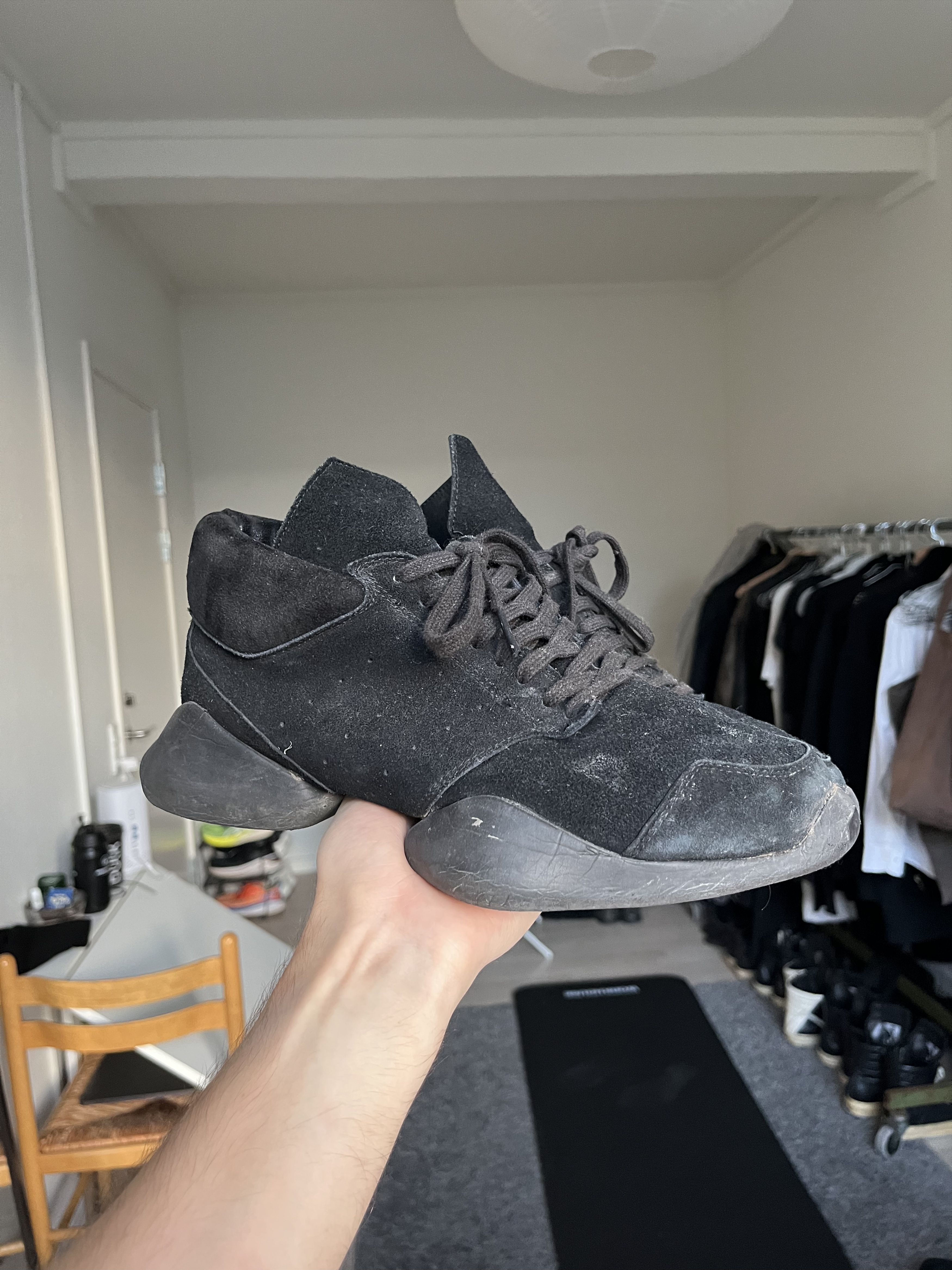 Adidas × Rick Owens Rick Owens x Adidas Vicious runners black suede Size US 8.5 / EU 41-42 - 8 Thumbnail