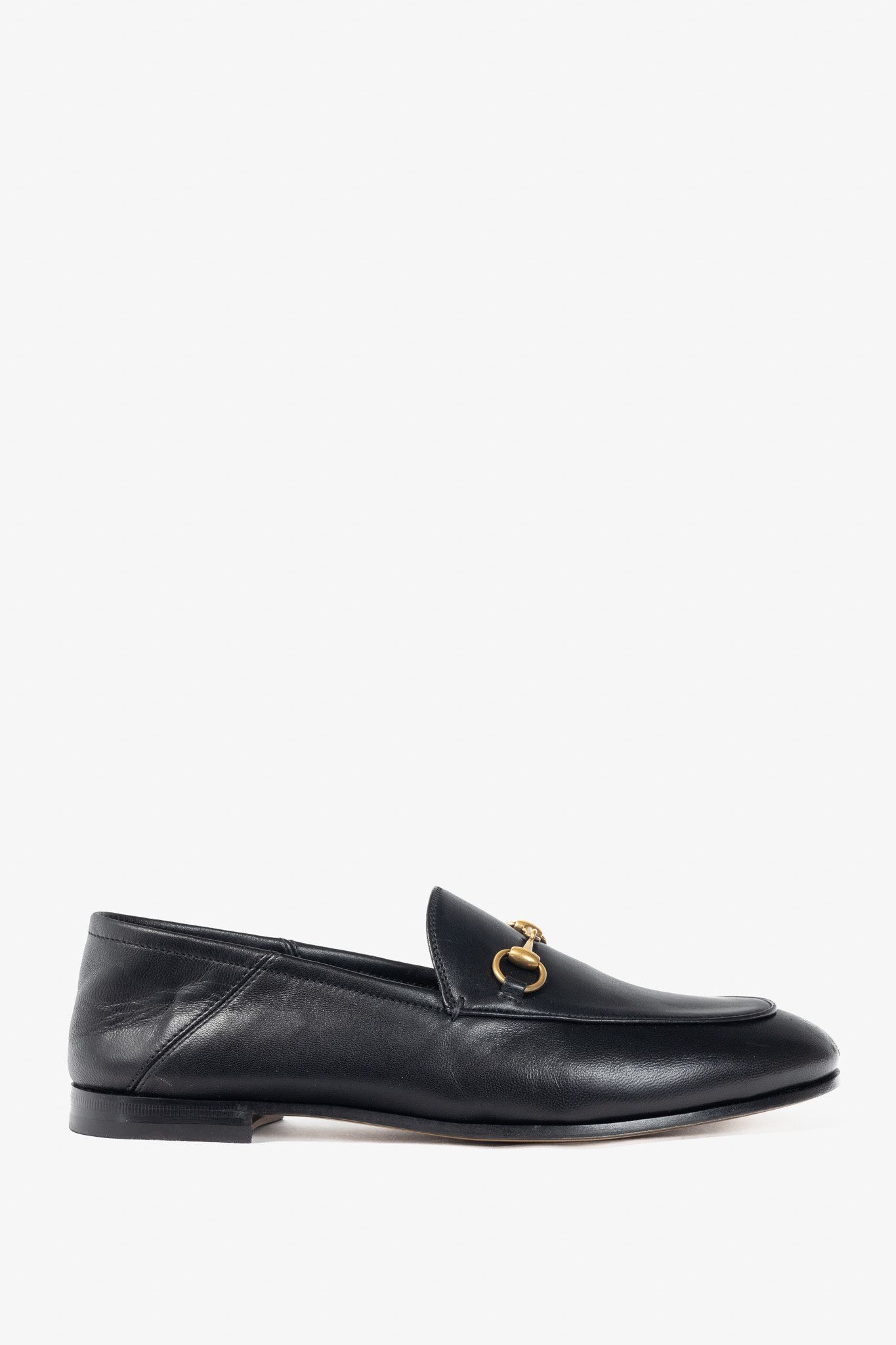 Gucci Gucci Nero Agnello Plonge Horsebit Loafers Size US 8.5 / IT 38.5 - 1 Thumbnail