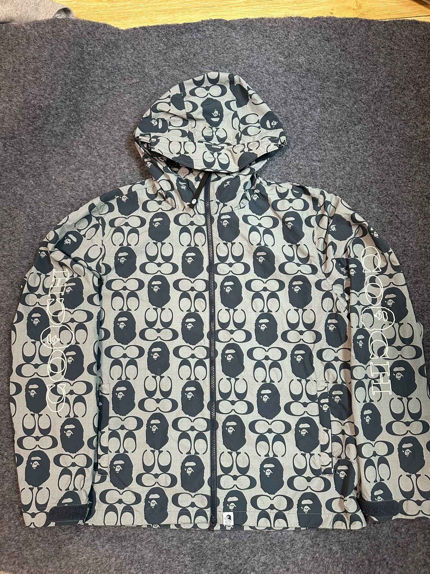 Bape Bape Coach Multi Glow Jacket Outerwear Size US M / EU 48-50 / 2 - 1 Thumbnail