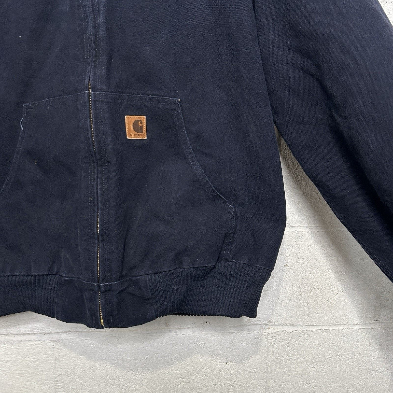 Carhartt Vintage Carhartt Hooded Active Jacket “Midnight Blue” J130 Size US XL / EU 56 / 4 - 3 Thumbnail