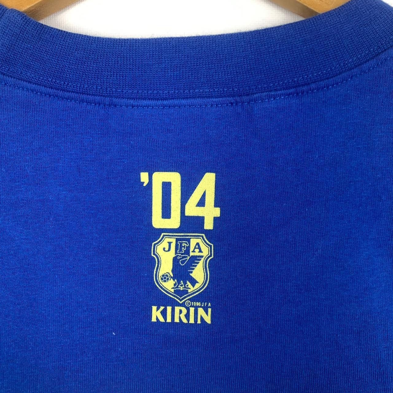 Vintage Vintage ADIDAS KIRIN GO JAPAN 2006 Football Jersey Tee Size US L / EU 52-54 / 3 - 6 Thumbnail