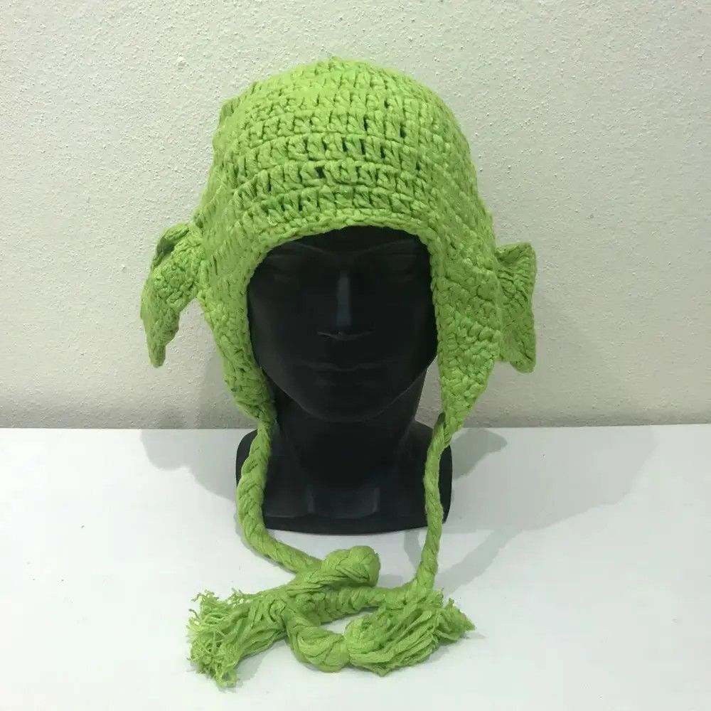 Cartoon Network × Japanese Brand Alien Knit Earflap Beanie Hat Size ONE SIZE - 2 Thumbnail