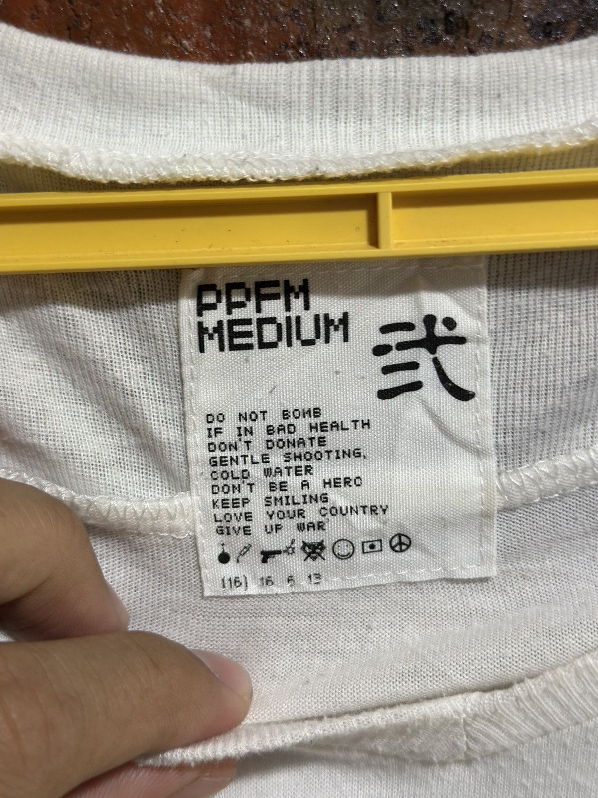 Japanese Brand Vintage Ppfm Punkuma Still Alive Long Sleeve Tee Size S / US 4 / IT 40 - 6 Thumbnail