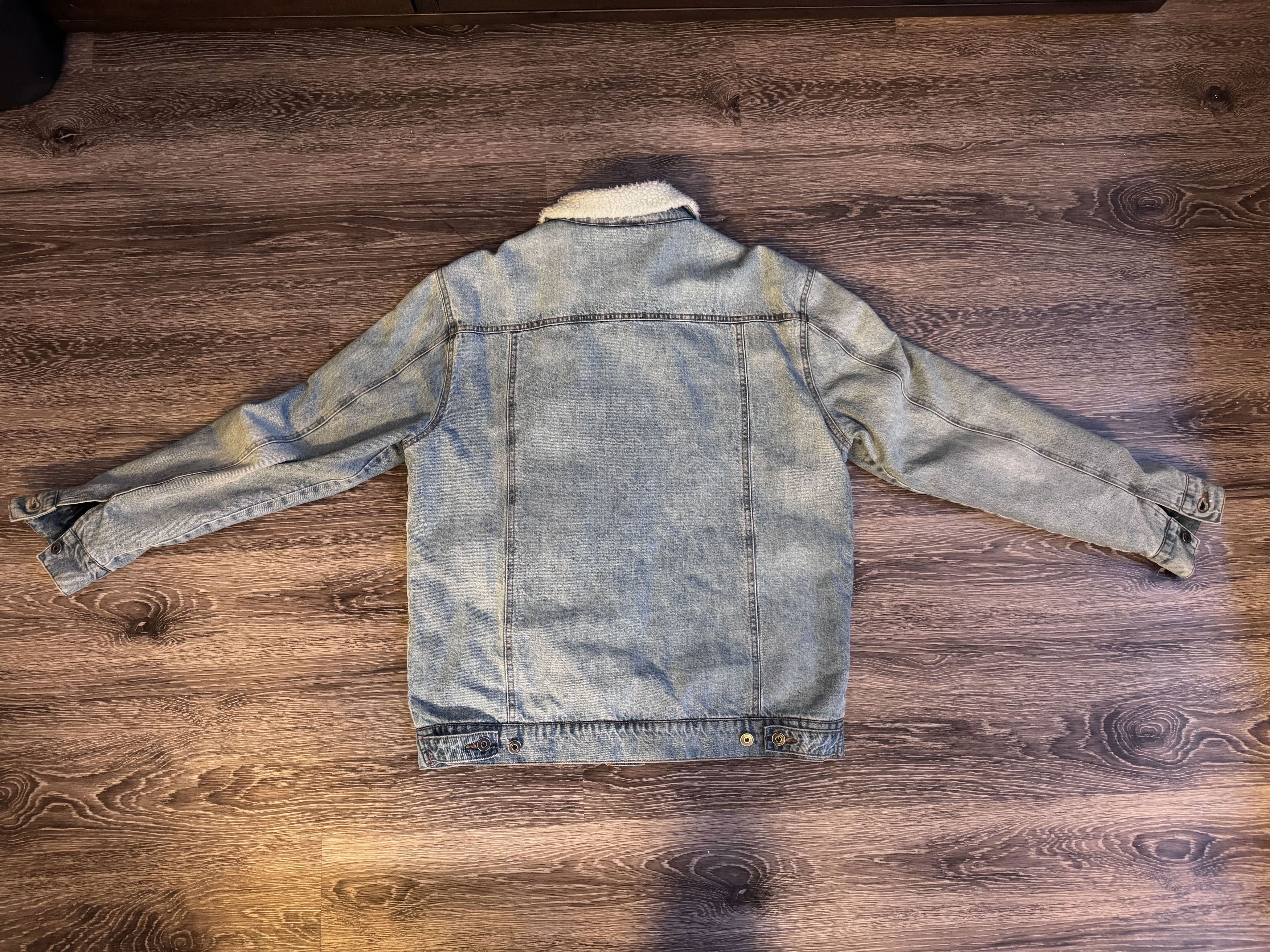 Dravus Dravus Denim Jacket with Fuzzy Lining Size US XL / EU 56 / 4 - 5 Thumbnail