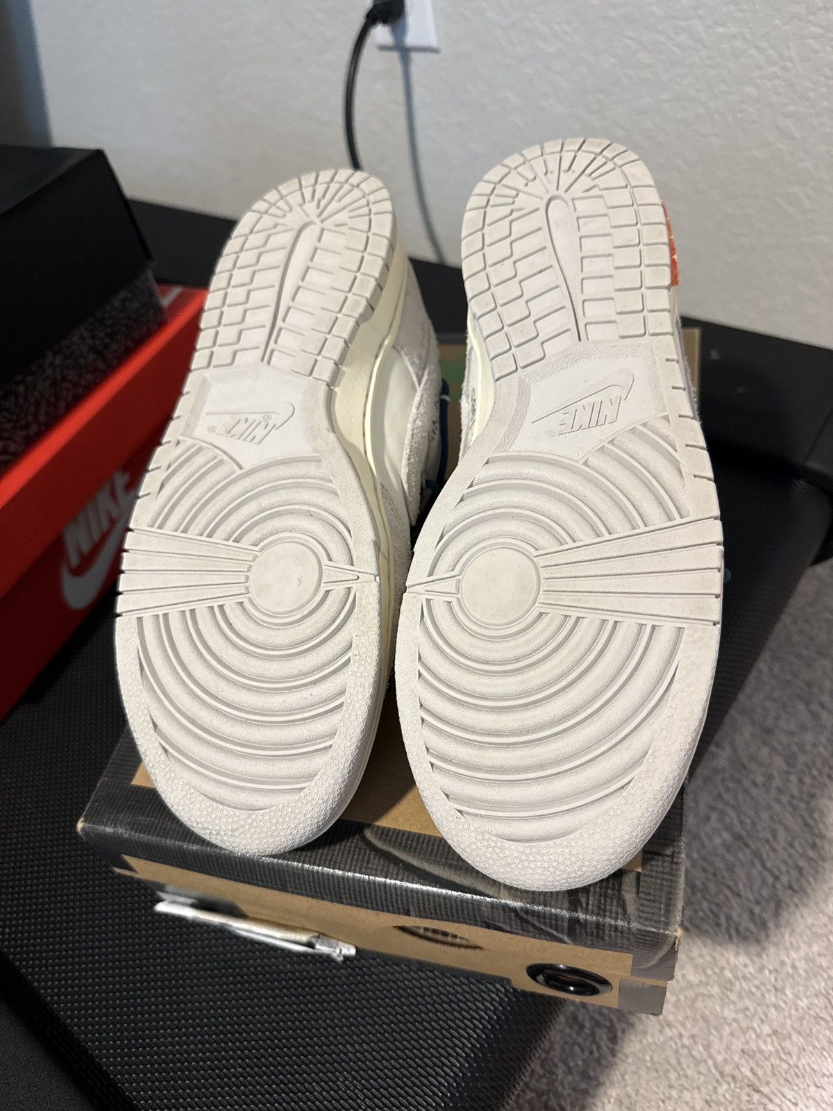 Nike × Off-White Nike x OFF-WHITE Dunk Low Lot 16 of 50 🚨 Size US 9.5 / EU 42-43 - 6 Thumbnail