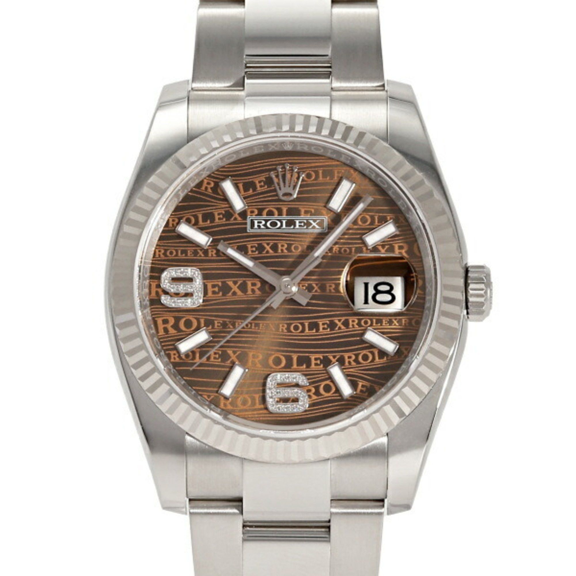 Rolex Rolex Datejust 36 116234 Brown Dial Men's Watch __ Size ONE SIZE - 1 Thumbnail