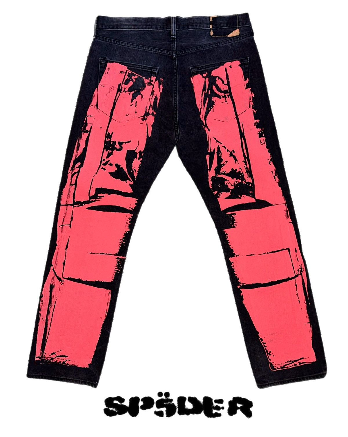Sp5der RARE Sp5der Worldwide x Levi’s Vintage Moto Pants Size US 34 / EU 50 - 2 Thumbnail