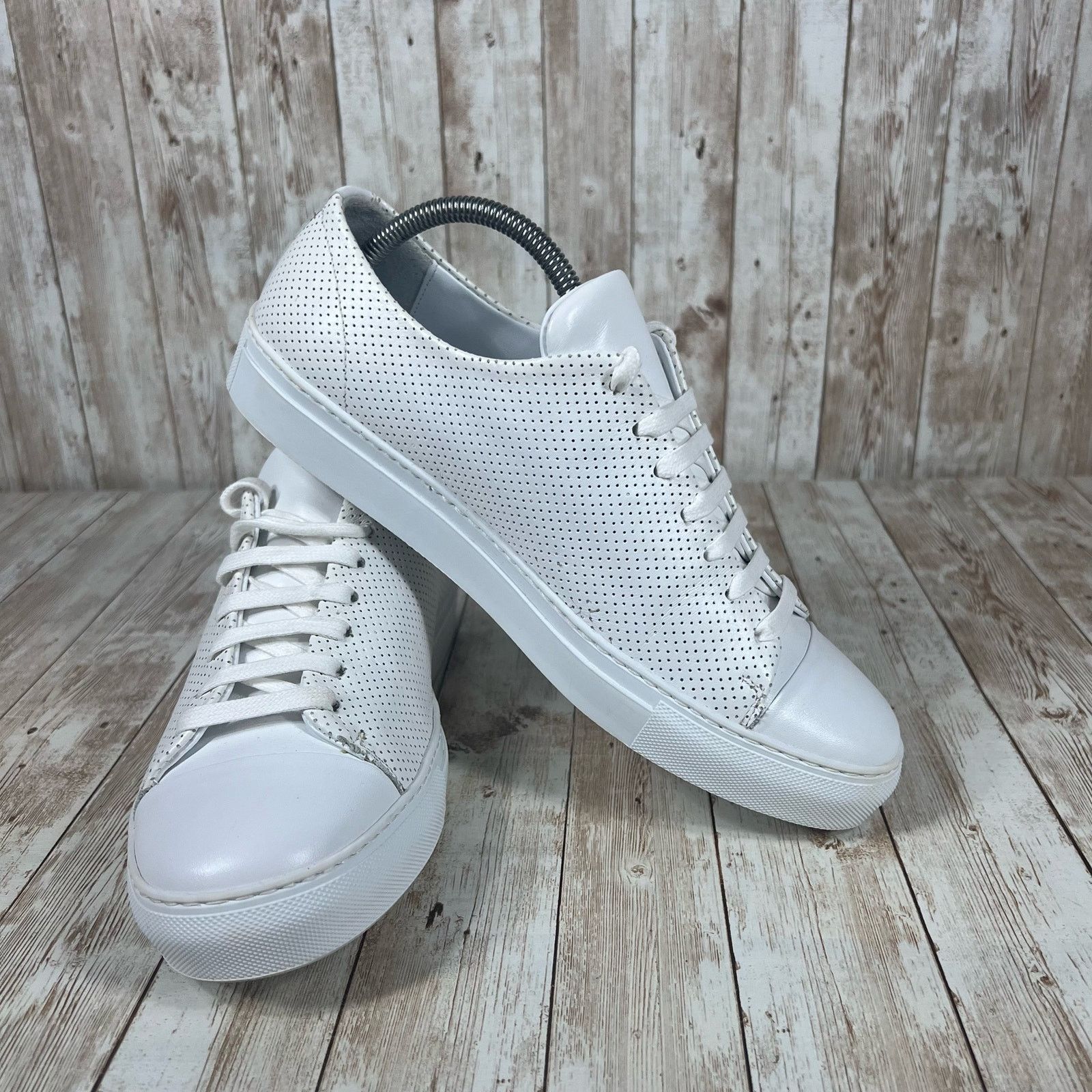 Oliver Cabell Oliver cabell White Low perforated Mens 9 Size US 9 / EU 42 - 6 Thumbnail